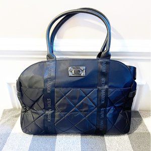 Steve Madden Womens Baustin Overnight Handbag